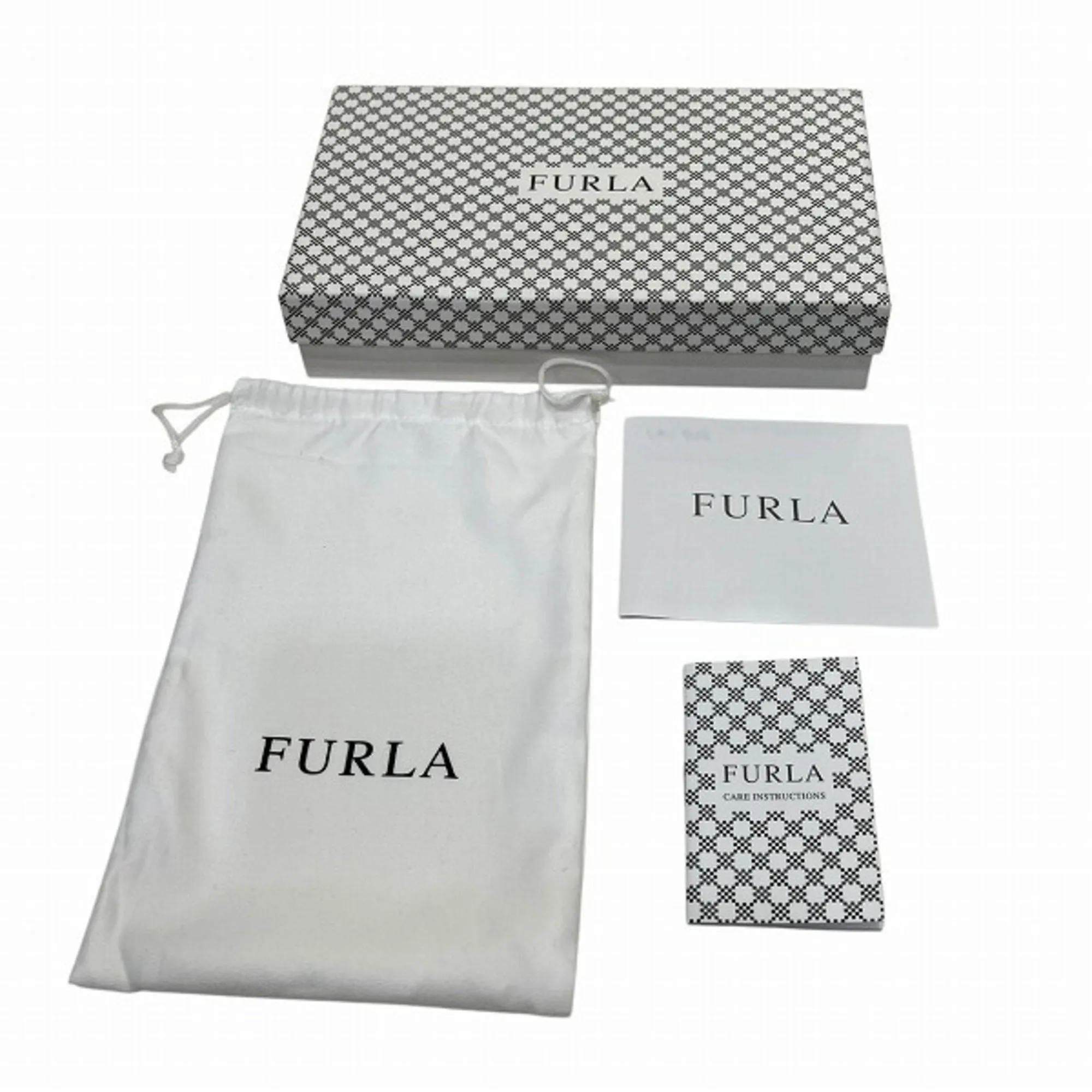 Furla Leather Long Wallet (Bi-Fold) (Pre-Owned)
