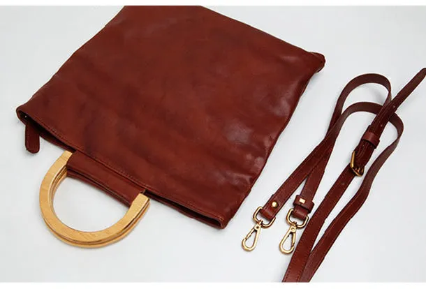 Genuine Leather Cute Handbag Clutch Shoulder Bag Women Leather Purse