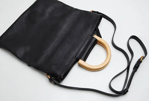 Genuine Leather Cute Handbag Clutch Shoulder Bag Women Leather Purse