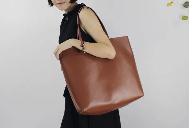 Genuine Leather handbag shoulder bag large tote for women leather shopper bag