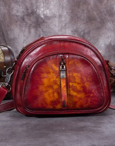 Genuine Leather Handbag Vintage Bag Crossbody Bag Shoulder Bag Purse For Women