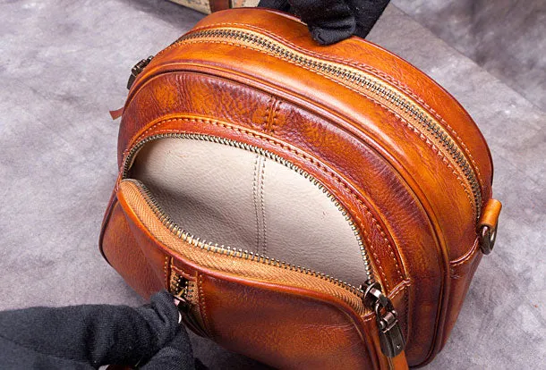Genuine Leather Handbag Vintage Bag Crossbody Bag Shoulder Bag Purse For Women