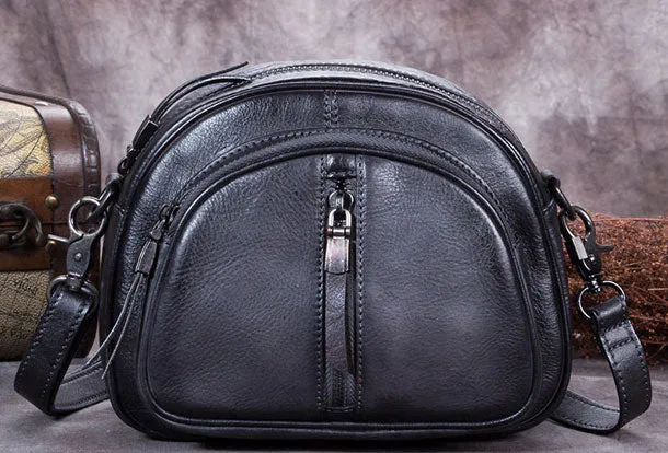 Genuine Leather Handbag Vintage Bag Crossbody Bag Shoulder Bag Purse For Women