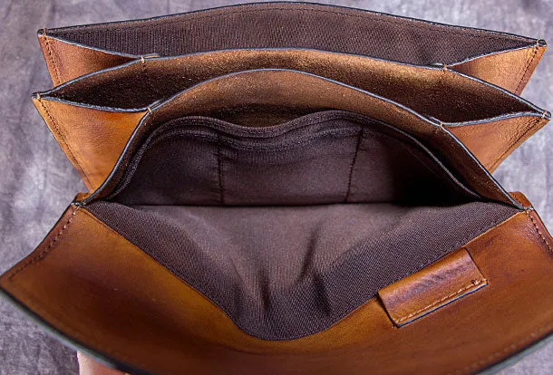 Genuine Leather Handbag Vintage Bag Shoulder Bag Crossbody Bag Purse Clutch For Women
