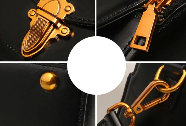 Genuine Leather handbag Womens Fashion shoulder bag for women leather Side bag
