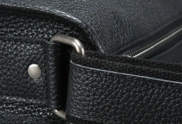 Genuine leather men satchel bag messenger large vintage shoulder laptop bag vintage bag