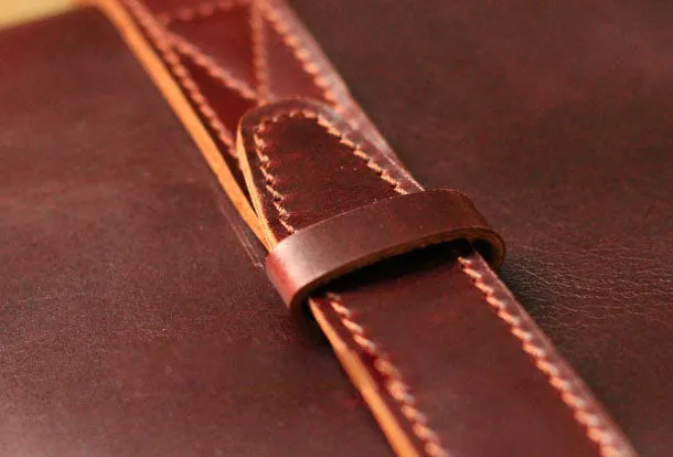 Genuine Leather Mens Briefcase Messenger Bag Laptop Bag Shoulder Bag for men