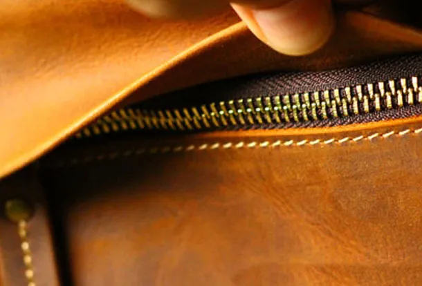 Genuine Leather Mens Cool Messenger Bag iPad Bag Chest Bag Bike Bag Cycling Bag For Men