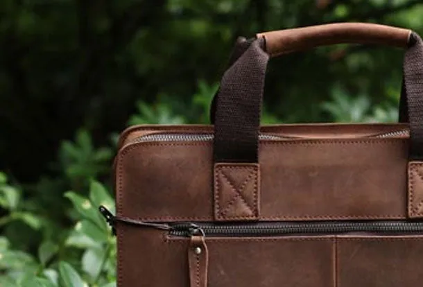 Genuine Leather Mens Cool Messenger Bag iPad Bag Chest Bag Bike Bag Cycling Evelope Cluth Bag For Men