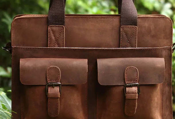 Genuine Leather Mens Cool Messenger Bag iPad Bag Chest Bag Bike Bag Cycling Evelope Cluth Bag For Men
