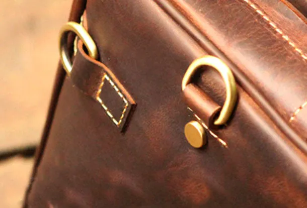 Genuine Leather Mens Cool Messenger Bag iPad Bag Chest Bag Bike Bag Cycling Evelope Cluth Bag For Men