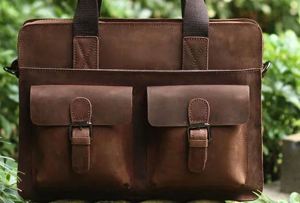 Genuine Leather Mens Cool Messenger Bag iPad Bag Chest Bag Bike Bag Cycling Evelope Cluth Bag For Men