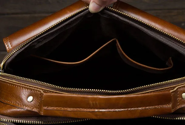 Genuine Leather Messenger Bag Cool Chest Bag Crossbody Bag Travel Bag Hiking Bag for men