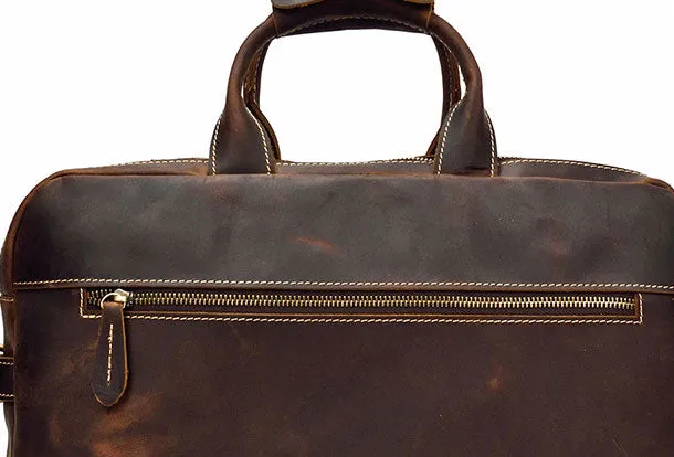 Genuine Leather Messenger Bag Cool Chest Bag Crossbody Bag Travel Bag Hiking Bag for men