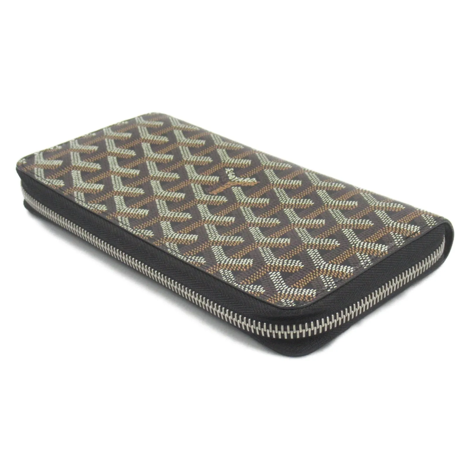 Goyard Matignon GM Round Wallet PVC Leather