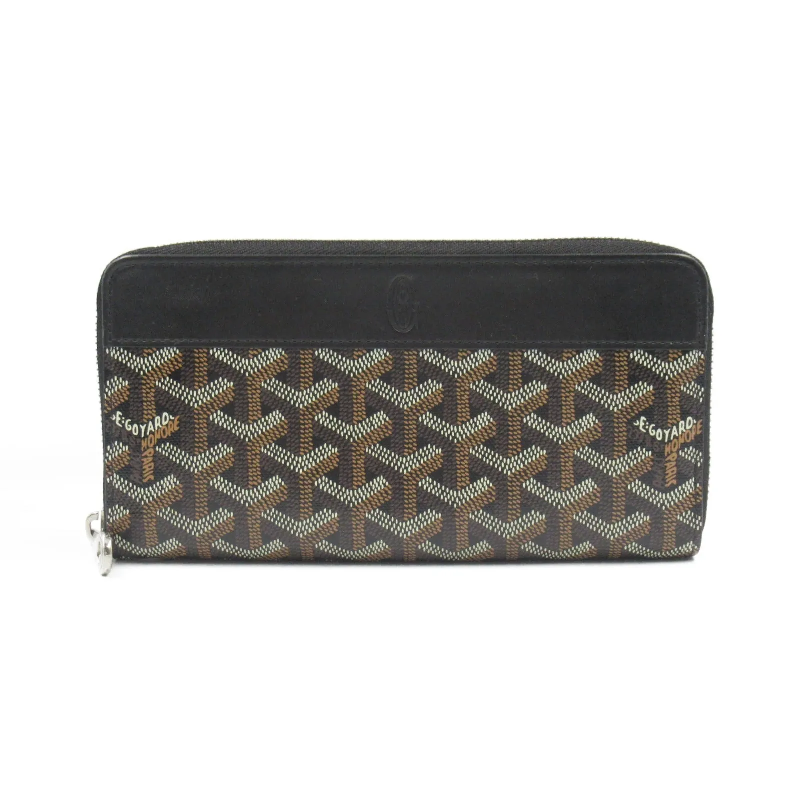 Goyard Matignon GM Round Wallet PVC Leather