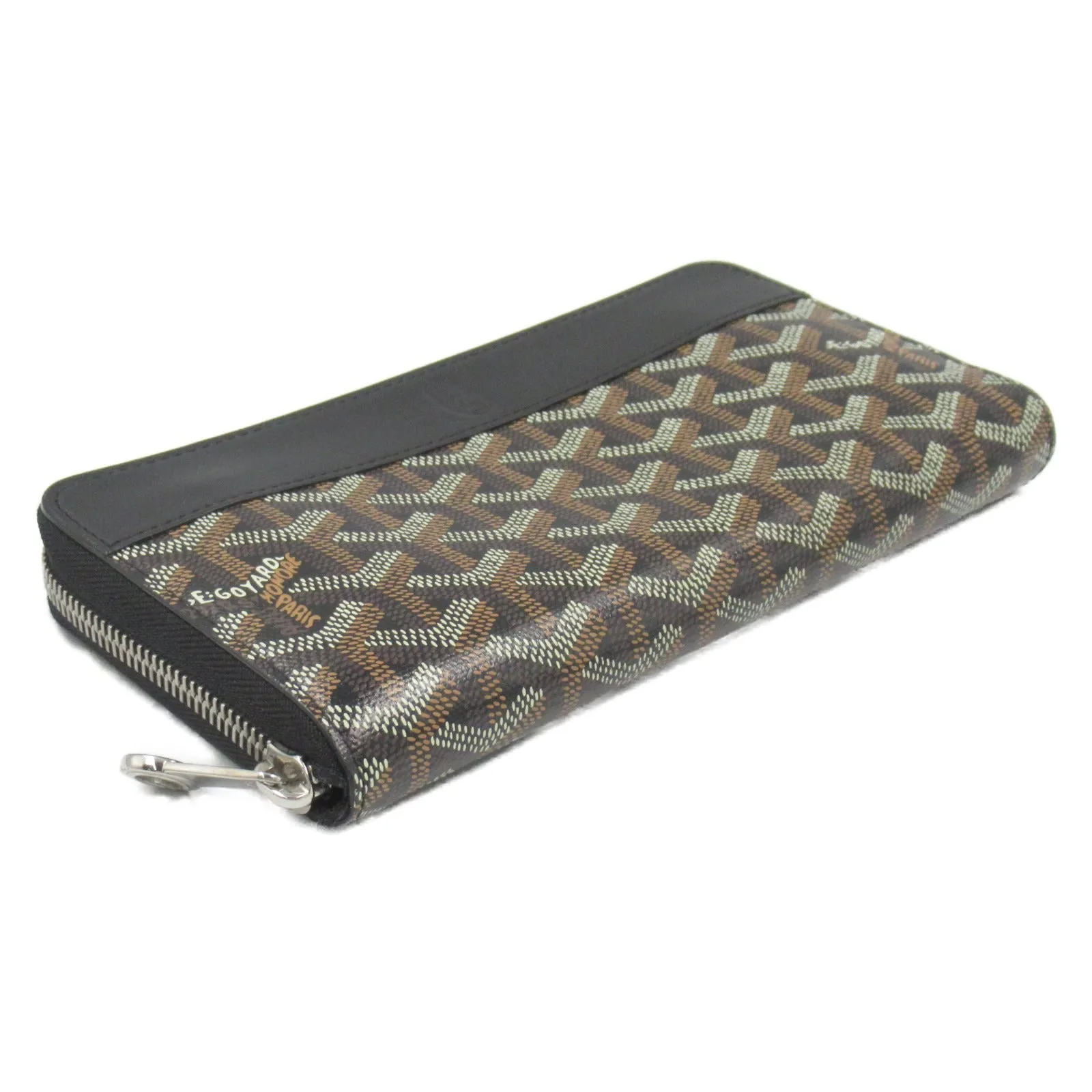 Goyard Matignon GM Round Wallet PVC Leather