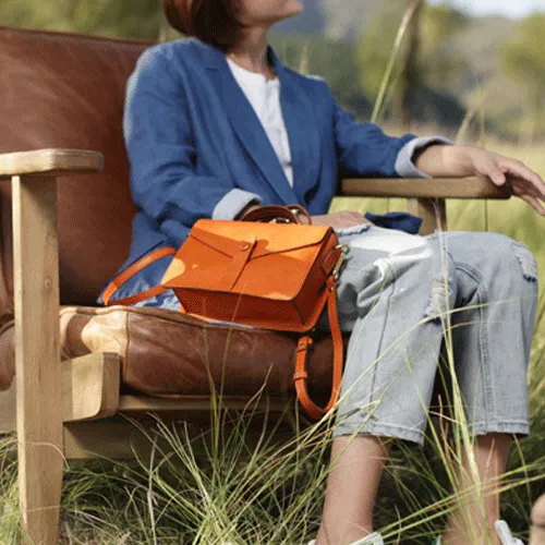Green Womens Leather Satchel Side Bag Handbag Womens Leather Satchel Shoulder Bag Small Crossbody Bag