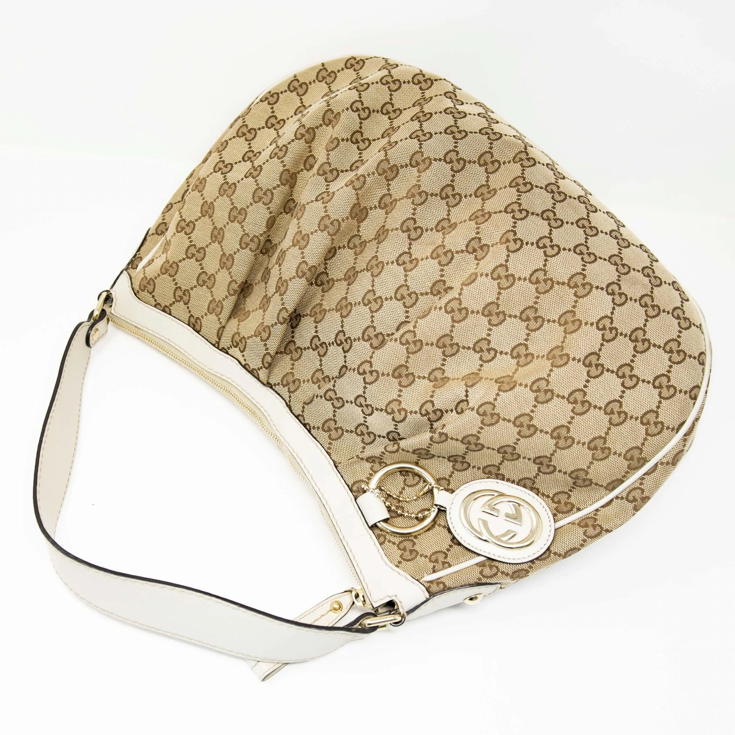Gucci Vintage GG Canvas Tote