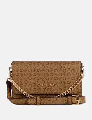 G.U.E.S.S Saffron crossbody flap bag