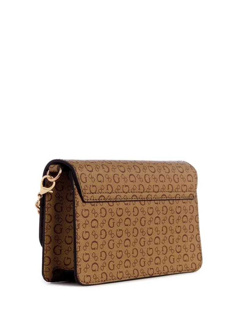 G.U.E.S.S Saffron crossbody flap bag