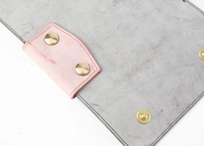 Handmade Cute LEATHER Womens Small Card Key Wallet Leather Key Wallet FOR Women