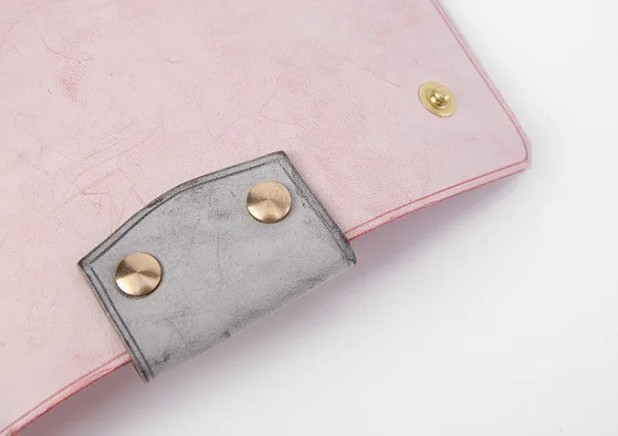 Handmade Cute LEATHER Womens Small Card Key Wallet Leather Key Wallet FOR Women