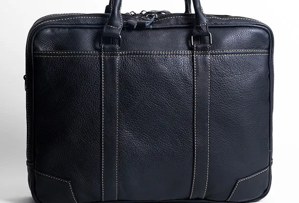 Handmade leather men Briefcase messenger large vintage shoulder laptop bag vintage bag