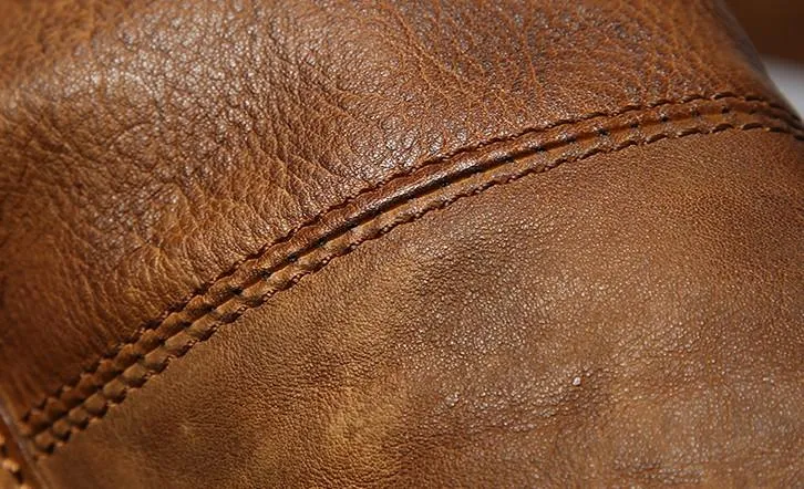 Handmade Leather Mens Cool Shoulder Bag Messenger Bag for men