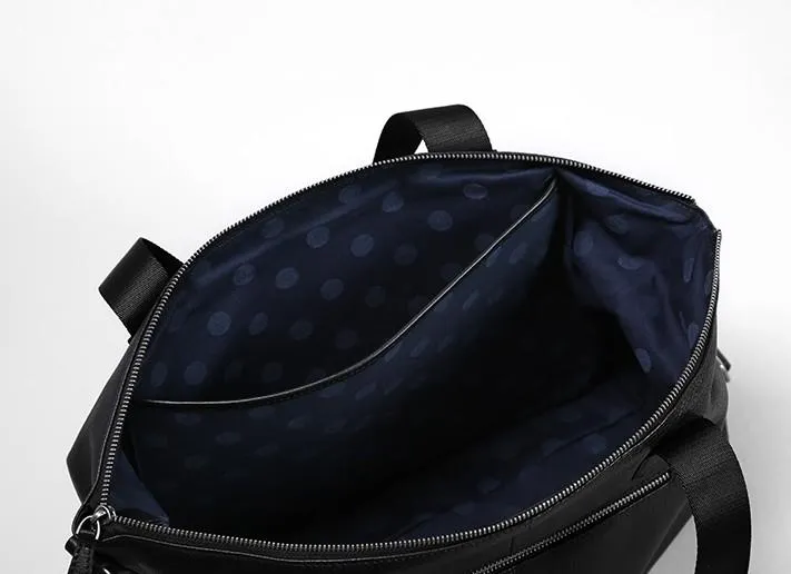 Handmade Leather Mens Handbag Cool Messenger Bag Shoulder Bag Weekender Bag for Men