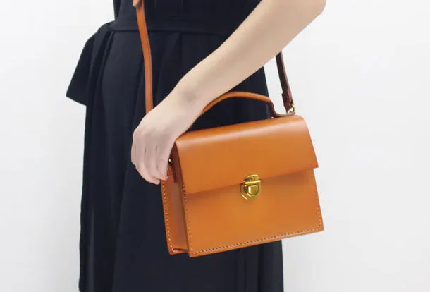 Handmade Leather phone bag handbag shoulder bag for women leather crossbody bag