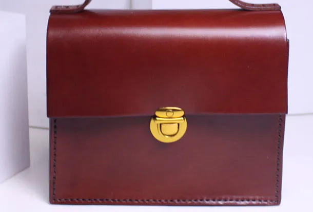 Handmade Leather phone bag handbag shoulder bag for women leather crossbody bag