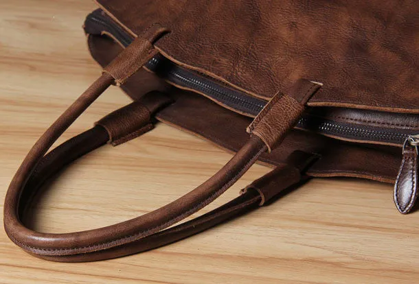Handmade Leather womens handbag purse shoulder bag for women
