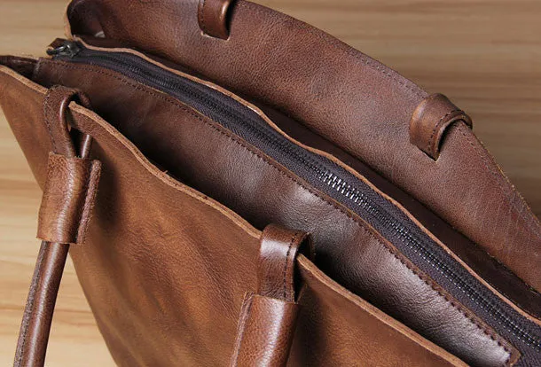 Handmade Leather womens handbag purse shoulder bag for women