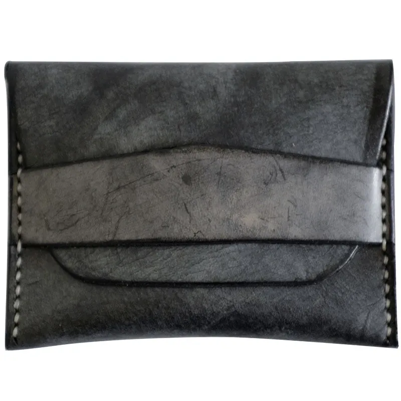 Handmade LEATHER Womens Small Card Wallet Leather Small Coin Change Wallet FOR Women