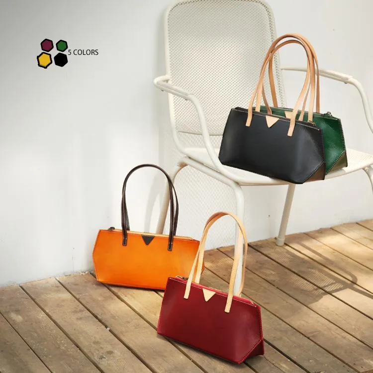 Handmade Vintage Womens Green Leather Handbags Unique Leather Womens Shoulder Purse