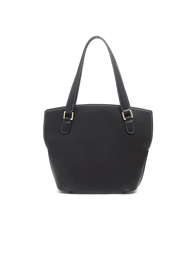 Handmade Womens Brown Leather Tote Handbag Purse Birds Tote Bag for Women
