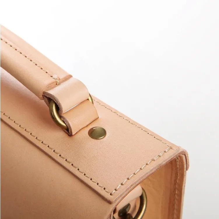 Handmade Womens Green Leather Satchel Shoulder Bag Cambridge Structured Satchel Handbag Purse for Men