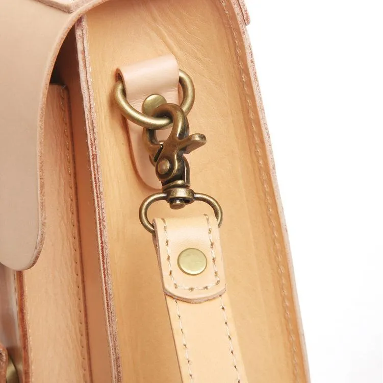 Handmade Womens Green Leather Satchel Shoulder Bag Cambridge Structured Satchel Handbag Purse for Men
