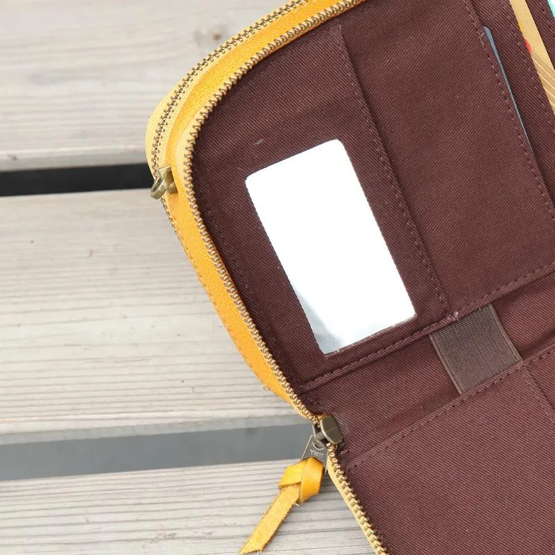 Handmade Women's Leather Shoulder Clutch Purse Handbag Crossbody Bag Clutch Purse