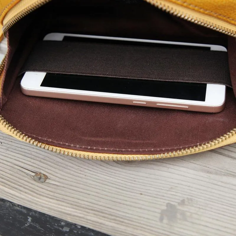 Handmade Women's Leather Shoulder Clutch Purse Handbag Crossbody Bag Clutch Purse