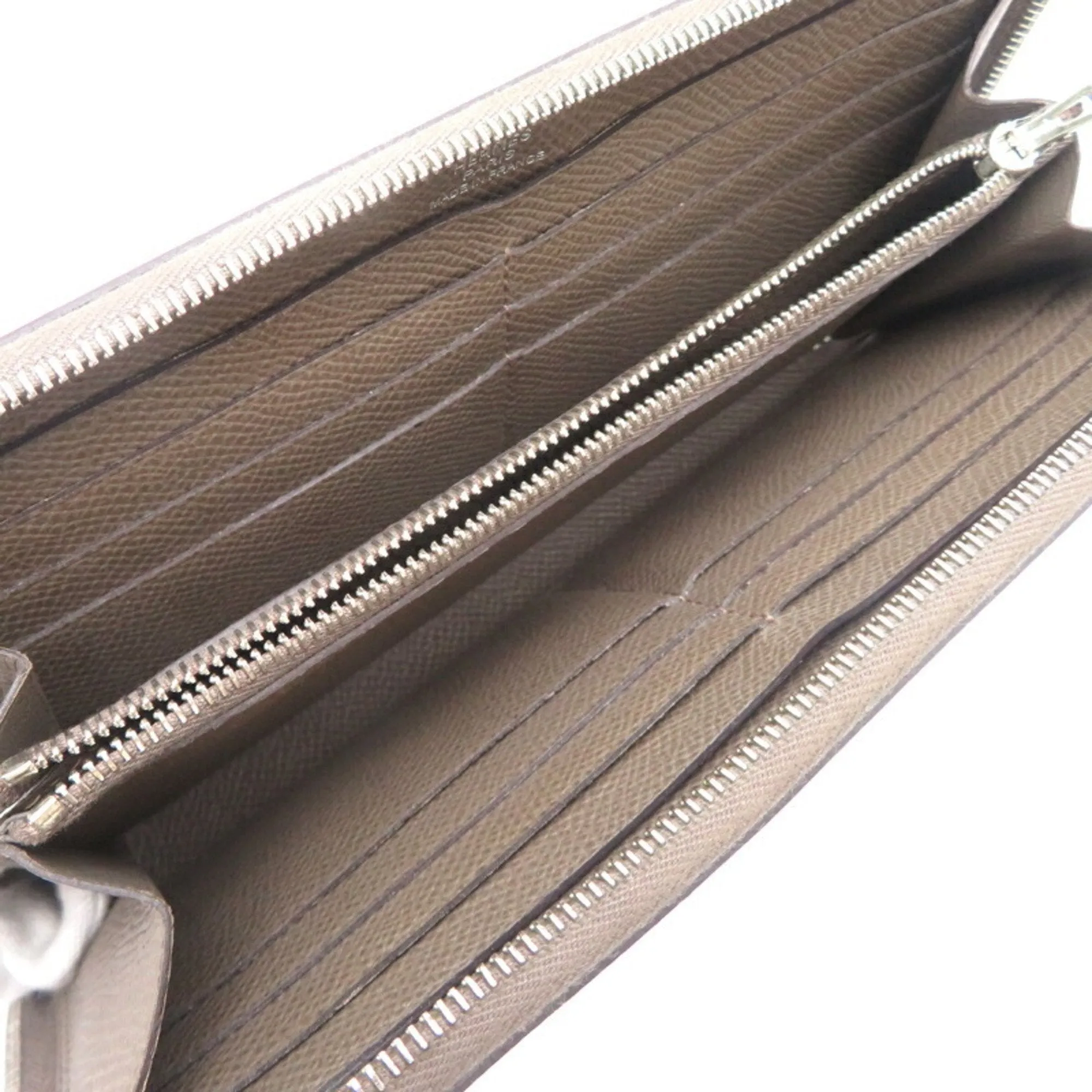 Hermes Epsom Leather Long Wallet (Bi-Fold) (Pre-Owned)