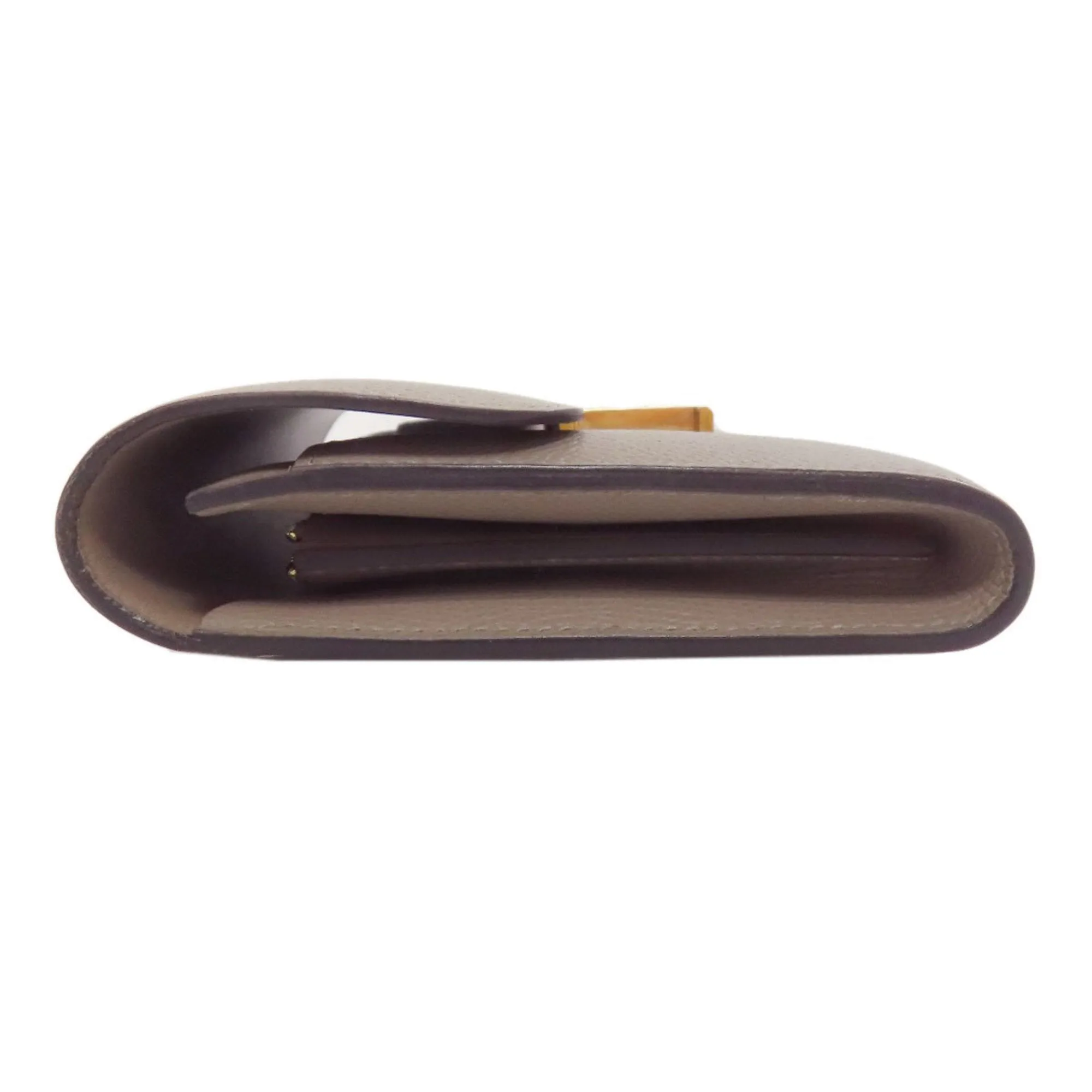 Hermes Epsom Leather Long Wallet (Bi-Fold) (Pre-Owned)