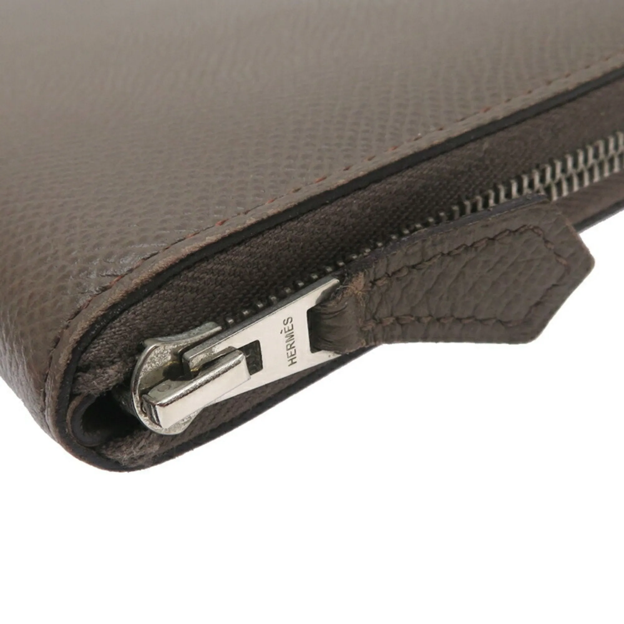 Hermes Epsom Leather Long Wallet (Bi-Fold) (Pre-Owned)