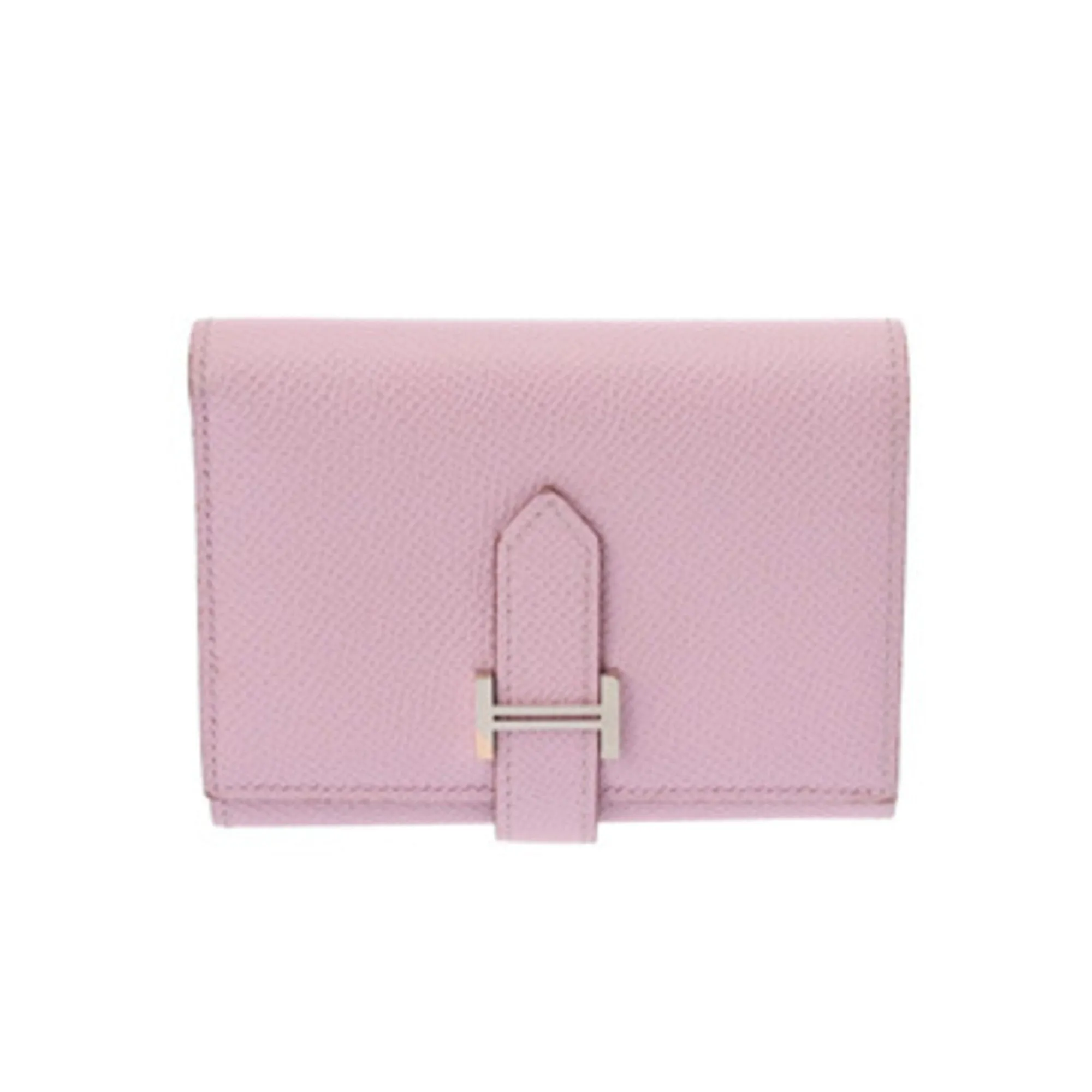 Hermes Epsom Leather Wallet (Tri-Fold) (Pre-Owned)