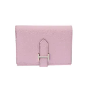 Hermes Epsom Leather Wallet (Tri-Fold) (Pre-Owned)