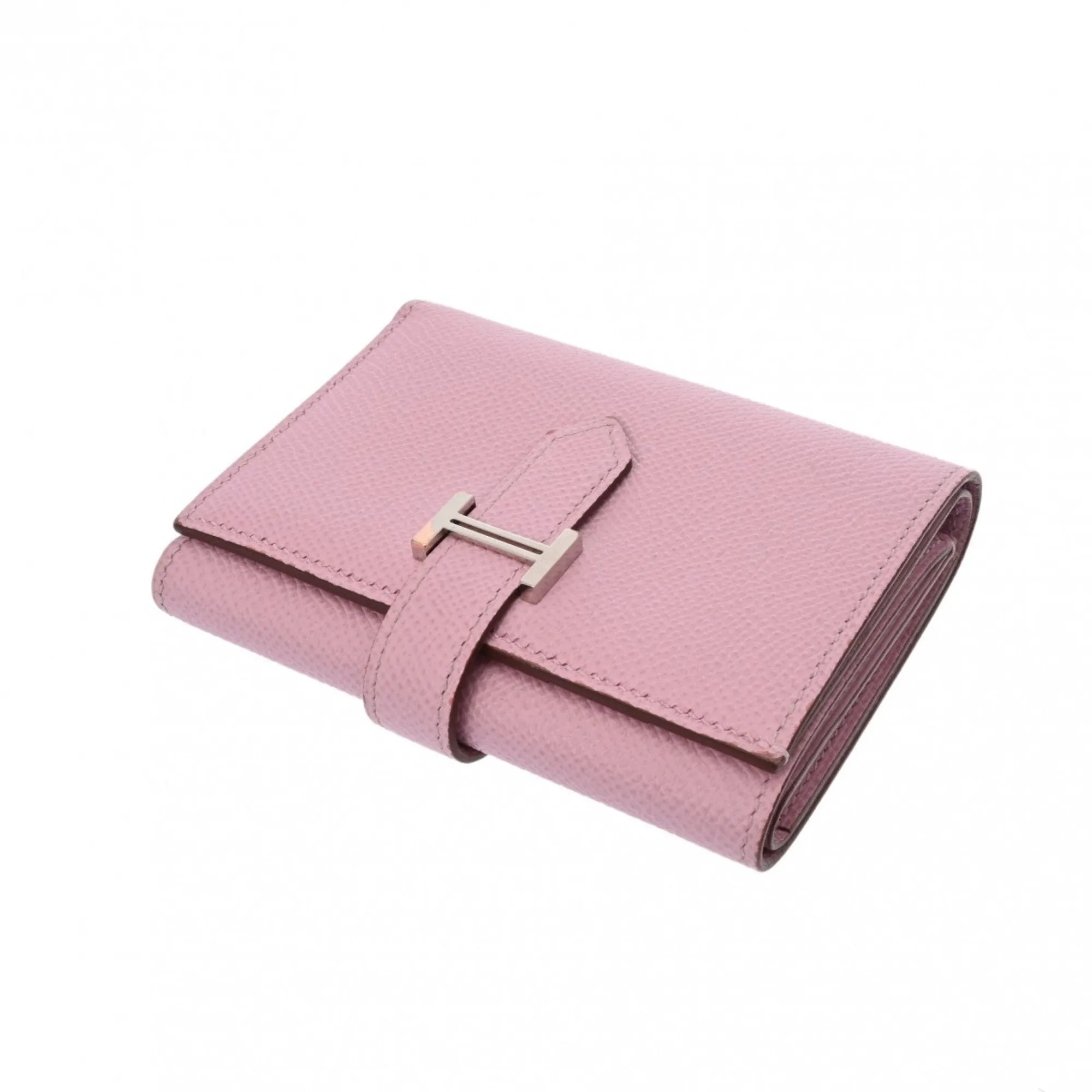 Hermes Epsom Leather Wallet (Tri-Fold) (Pre-Owned)