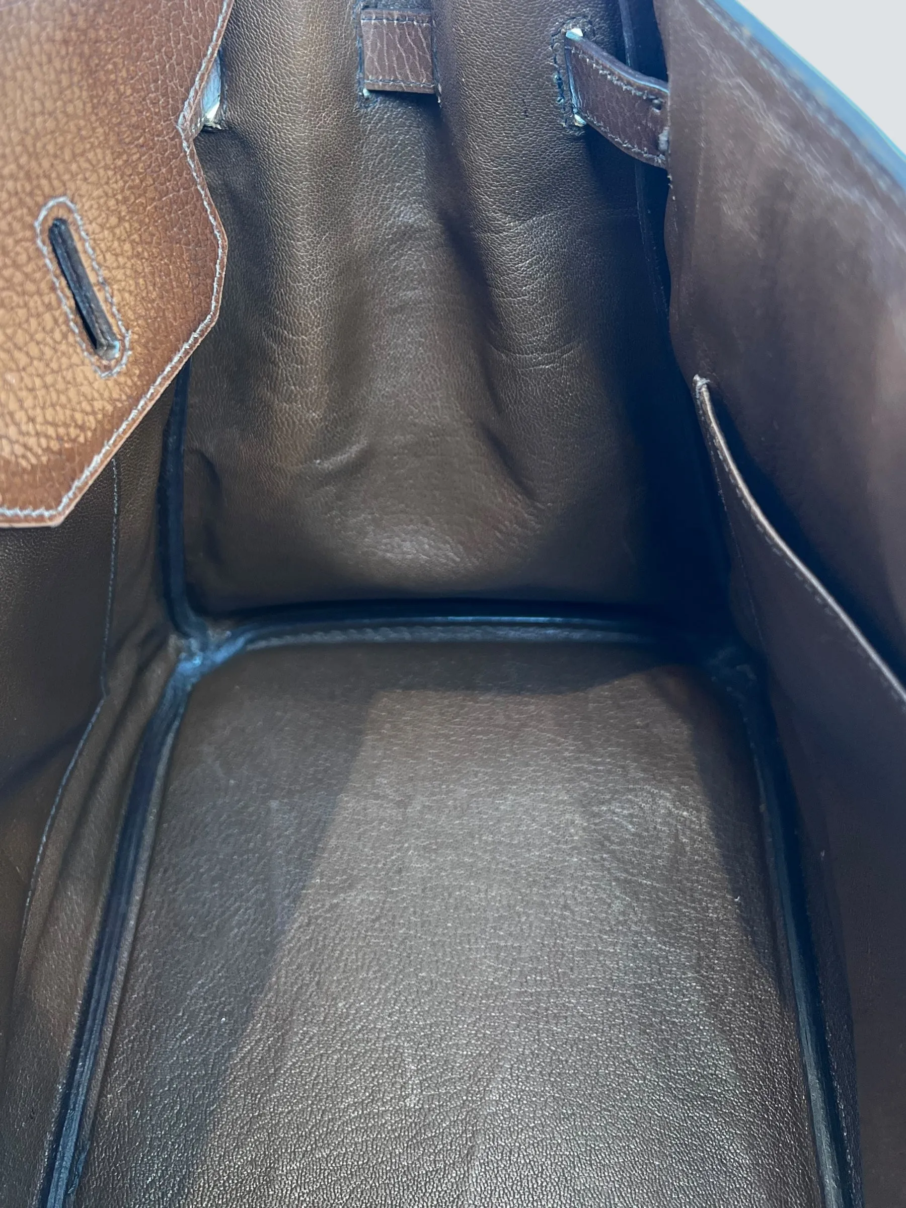 Hermes Gold Birkin 35 Ardennes Leather Handbag