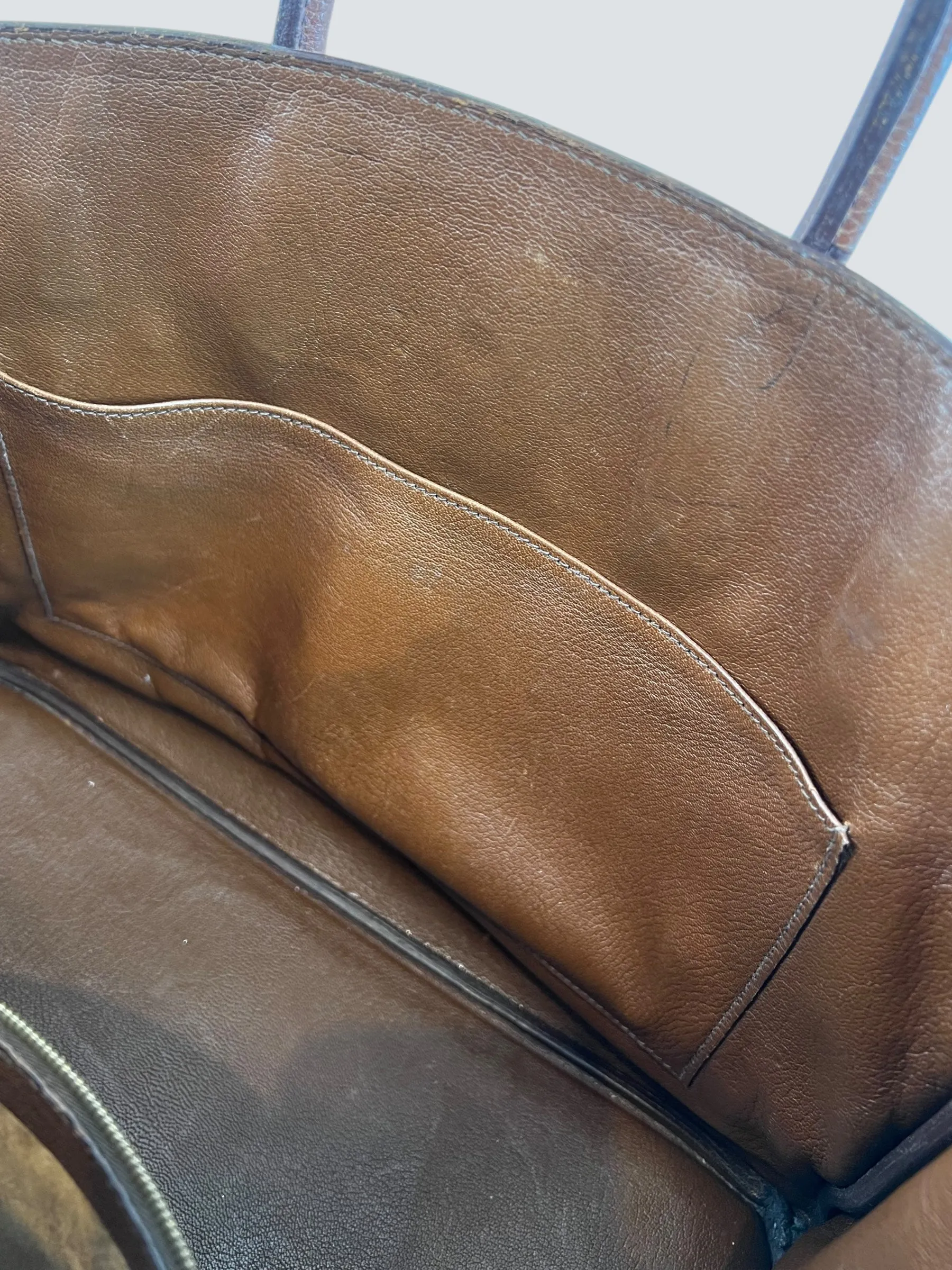 Hermes Gold Birkin 35 Ardennes Leather Handbag