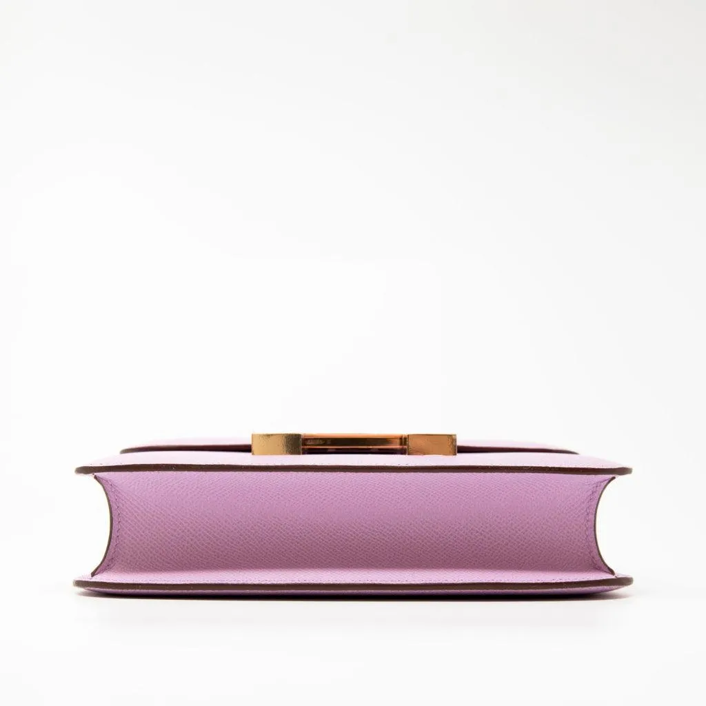 Hermes Mauve Sylvestre Epsom Constance 24